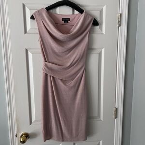 Jessica Howard Shimmering Pink Midi Dress